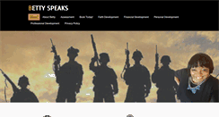 Desktop Screenshot of bettyspeaks.com